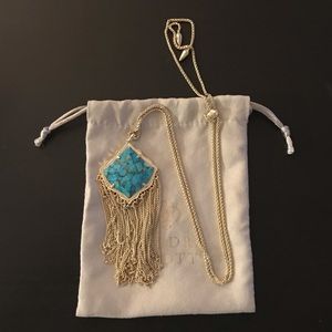 Kendra Scott Kingston necklace in Turquoise